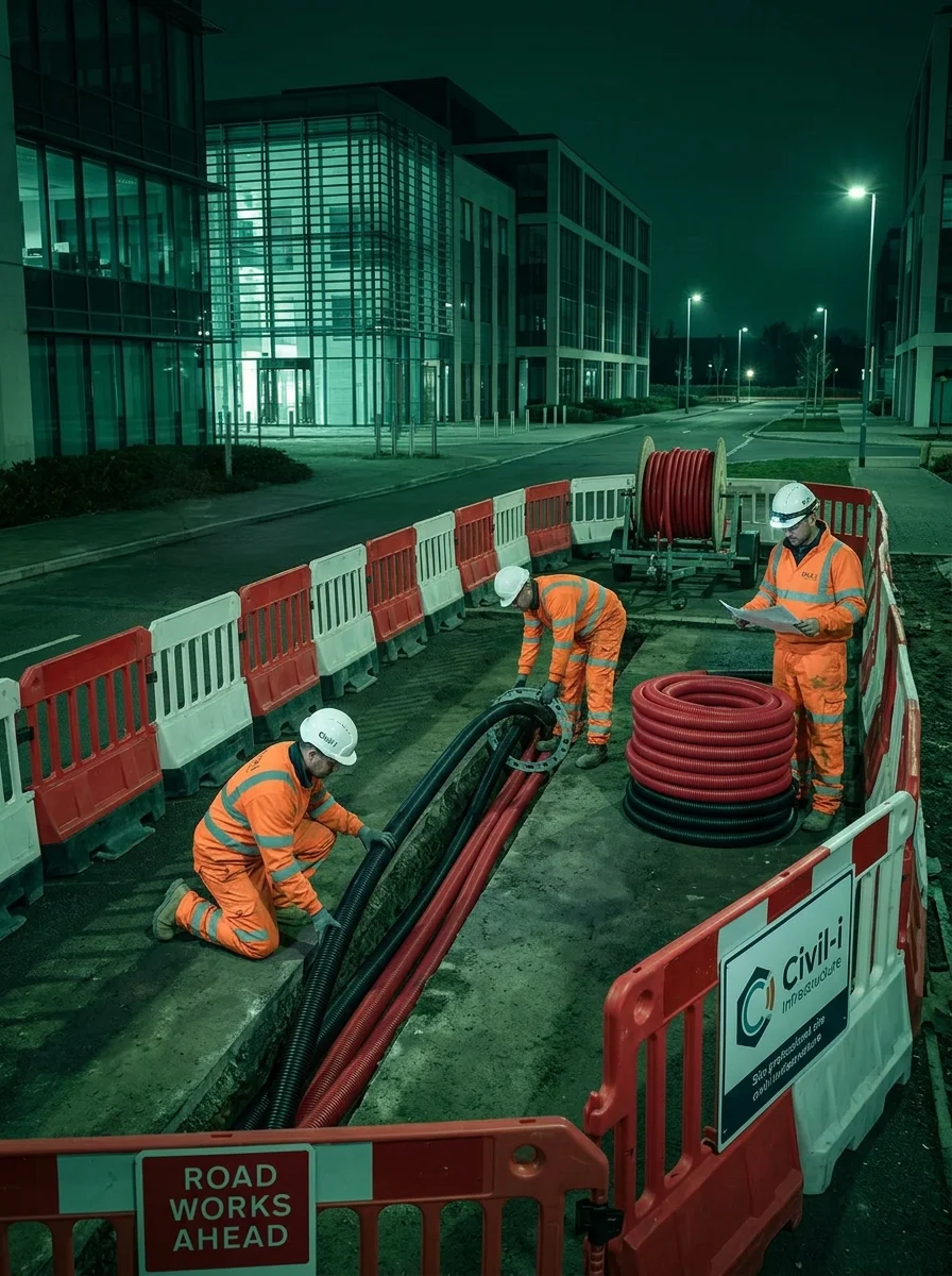 Civil-i Infrastructure - Utility Ducting Installation